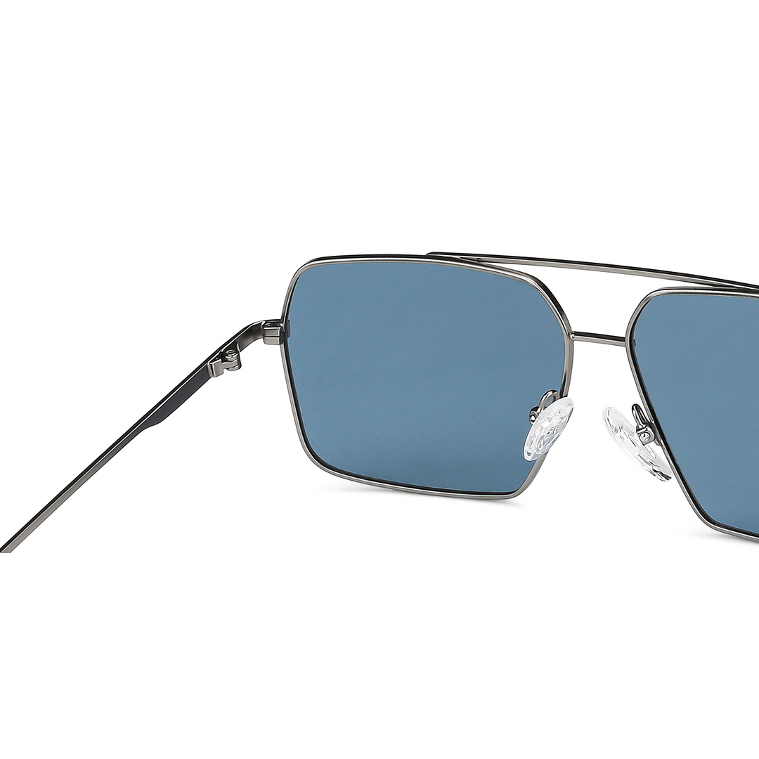 Vincent Chase Online Gunmetal Full Rim Rectangle right side
