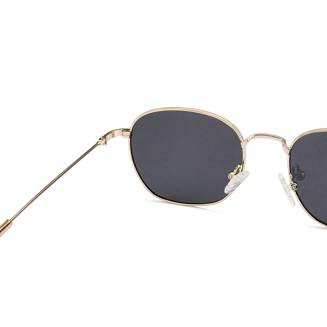 Vincent Chase Polarized Gold Full Rim Round left side