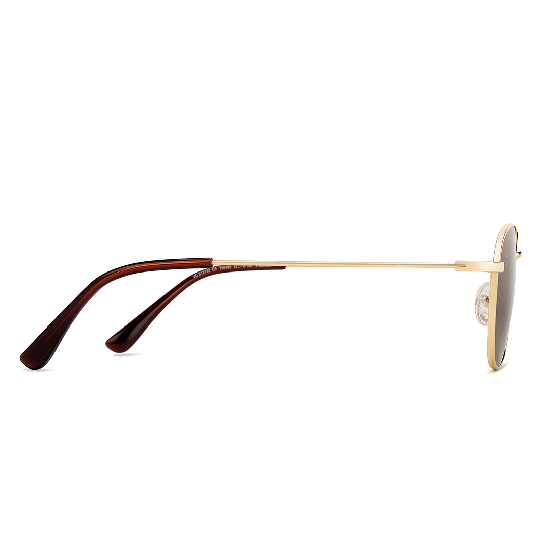 Vincent Chase Online Gold Full Rim Round right side