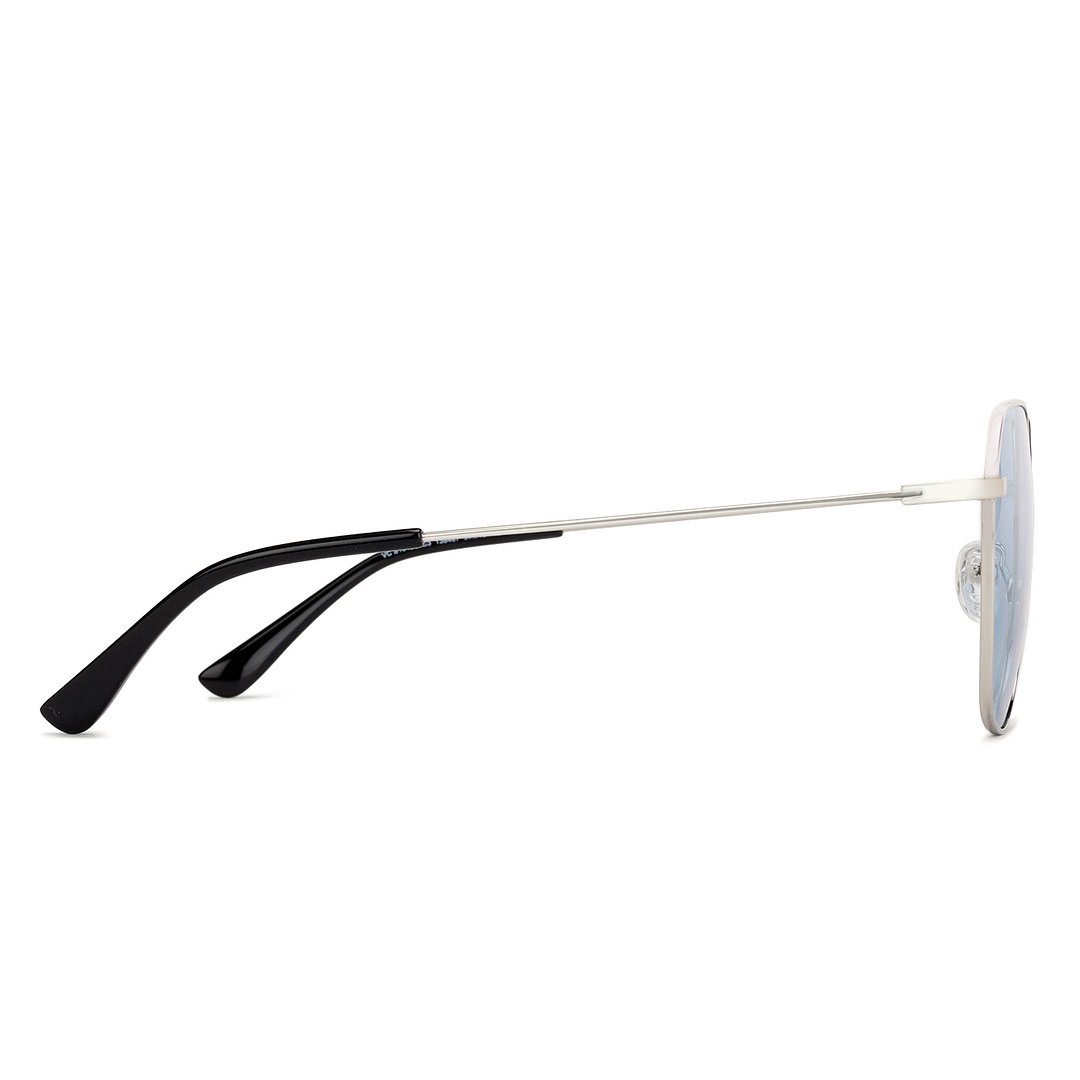 Vincent Chase Online Silver Full Rim Geometric right side