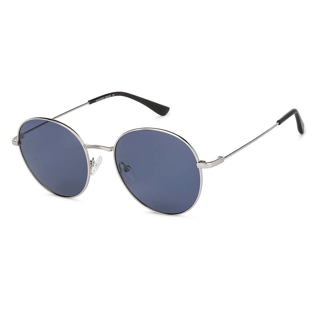 Vincent Chase Online Silver Full Rim Round right side