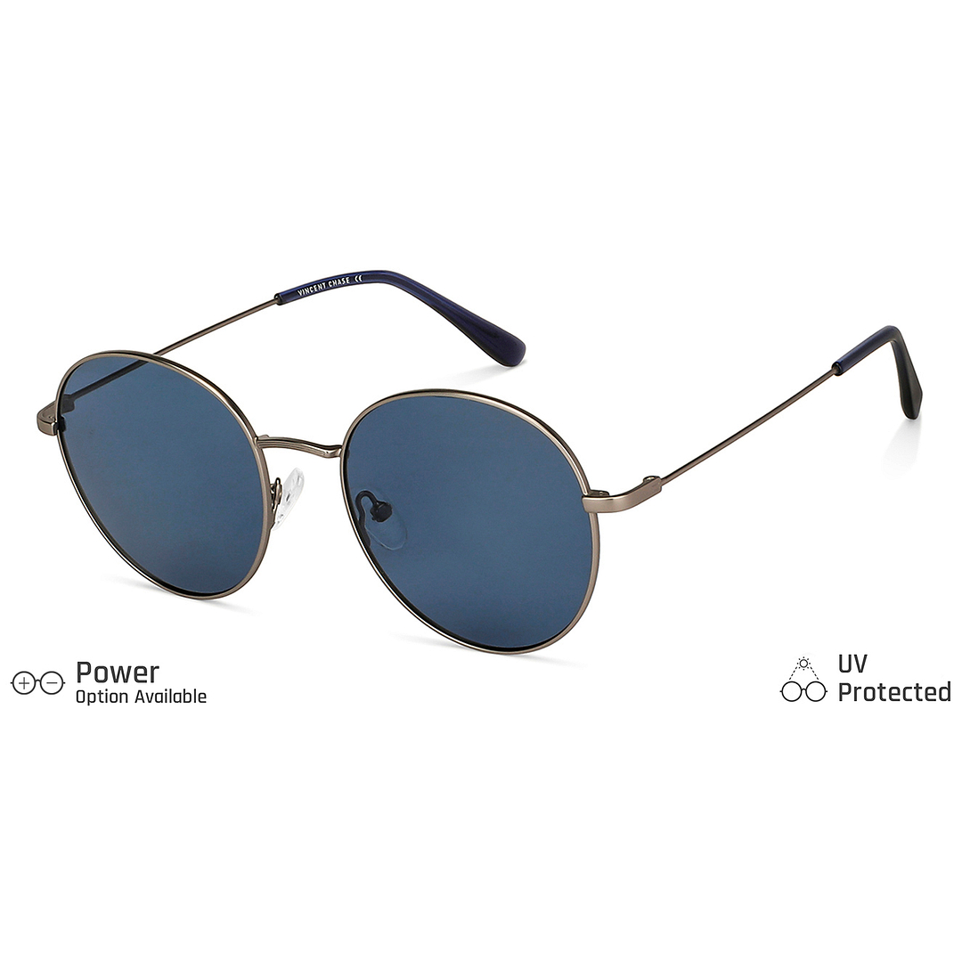 Vincent Chase Online Gunmetal Full Rim Round right side