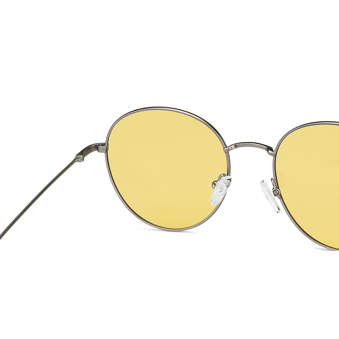 Vincent Chase Online Silver Full Rim Round right side