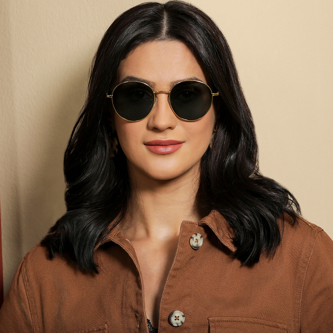 Vincent Chase Online Gold Full Rim Round left side
