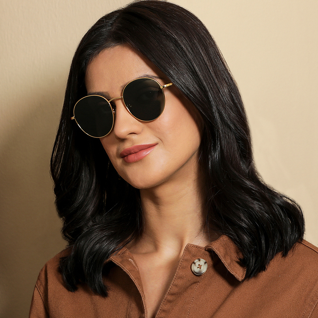 Vincent Chase Online Gold Full Rim Round right side