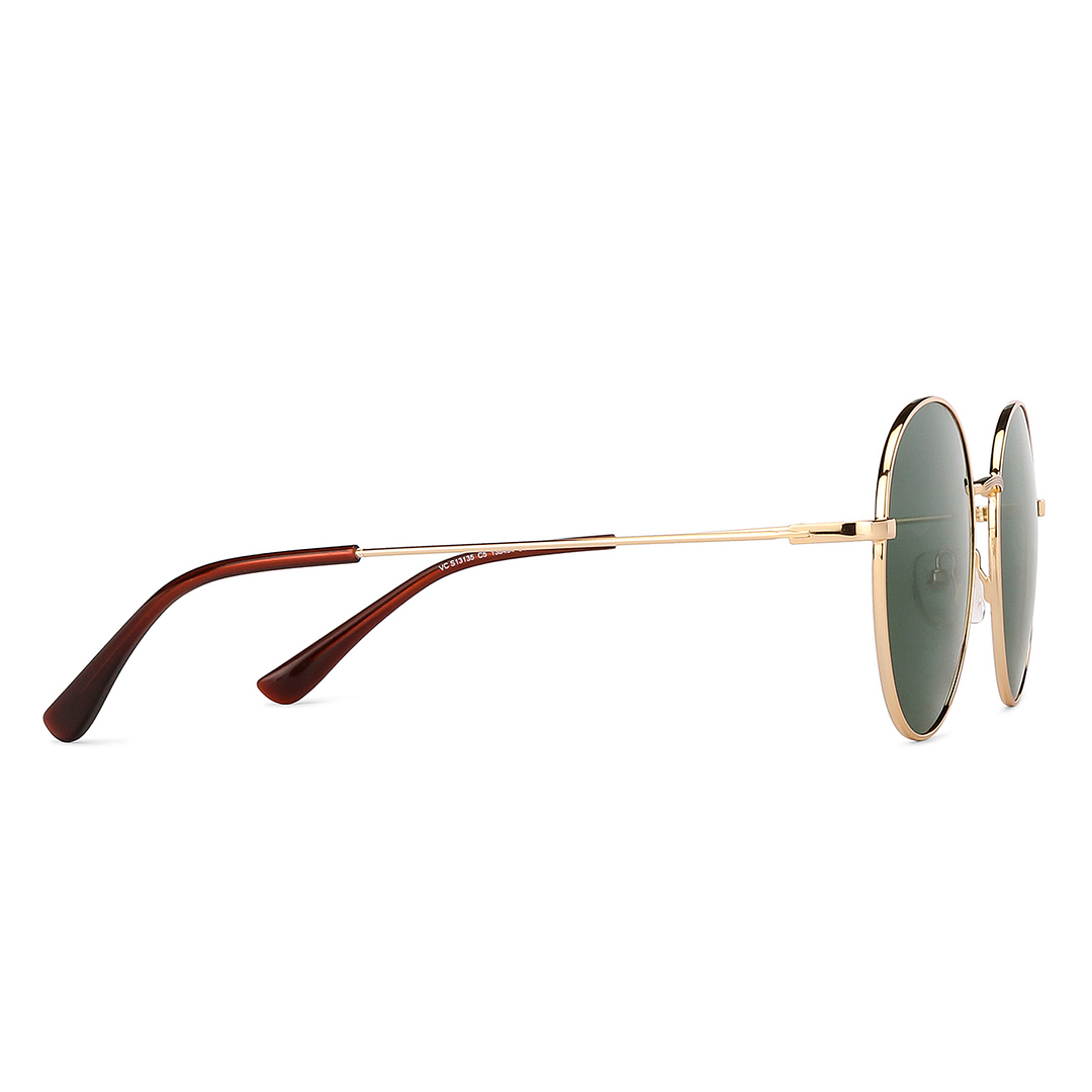 Vincent Chase Online Gold Full Rim Round left side