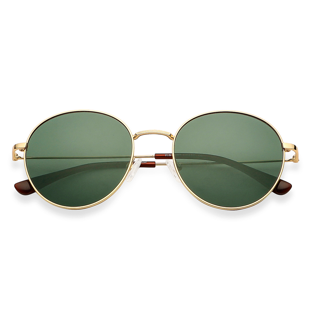 Vincent Chase Online Gold Full Rim Round left side