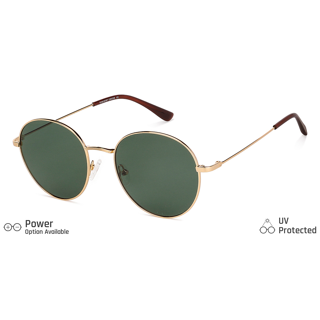 Vincent Chase Online Gold Full Rim Round right side