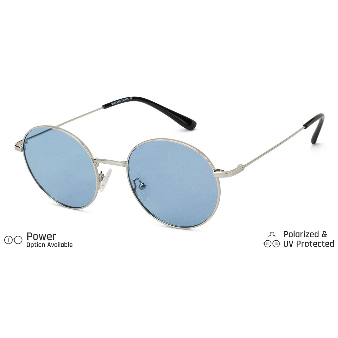 Vincent Chase Online Silver Full Rim Round right side