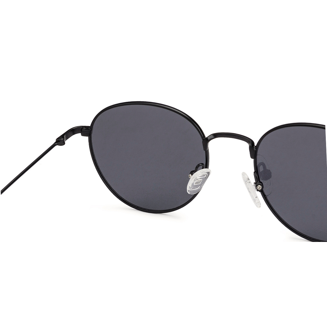 Vincent Chase Online Black Full Rim Round left side