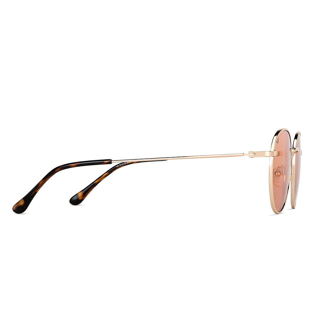 Vincent Chase Online Gold Full Rim Round left side