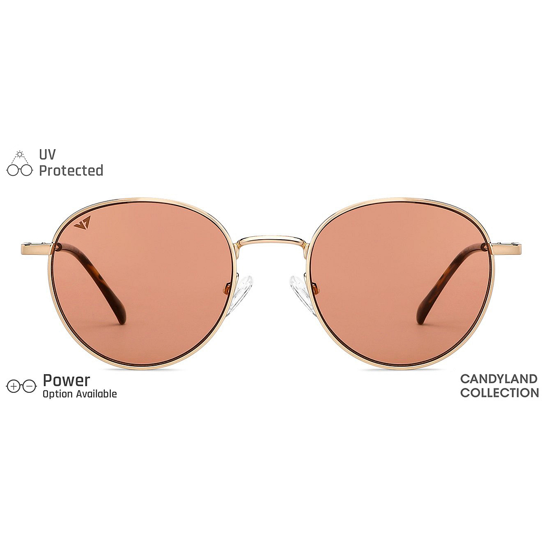 Vincent Chase Online Gold Full Rim Round left side