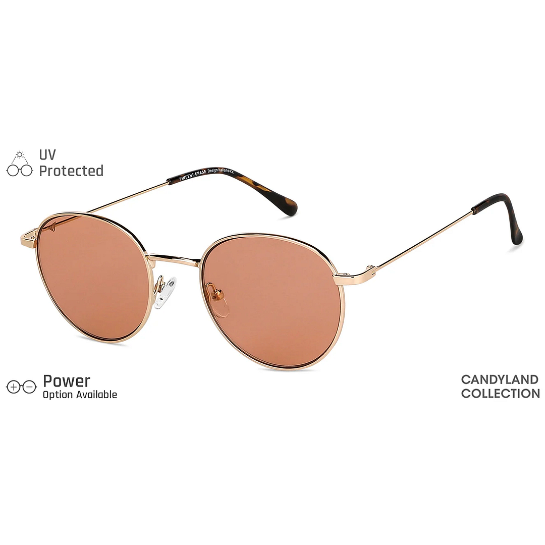 Vincent Chase Online Gold Full Rim Round right side