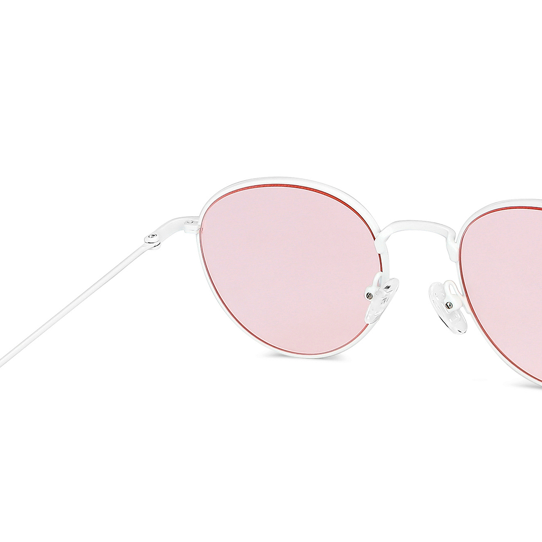 Vincent Chase Online White Full Rim Round right side