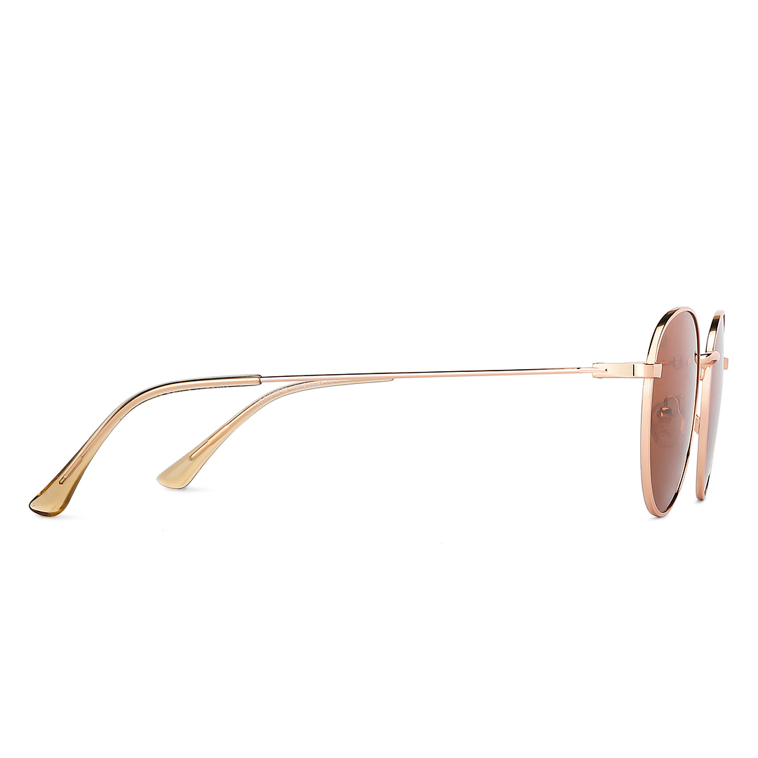 Vincent Chase Online Gold Full Rim Round left side