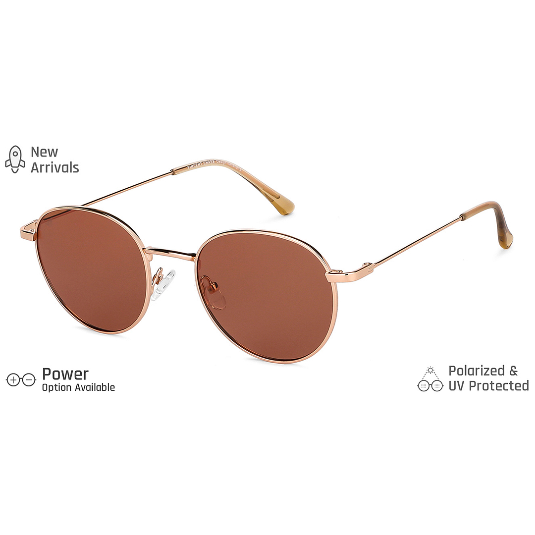 Vincent Chase Online Gold Full Rim Round right side