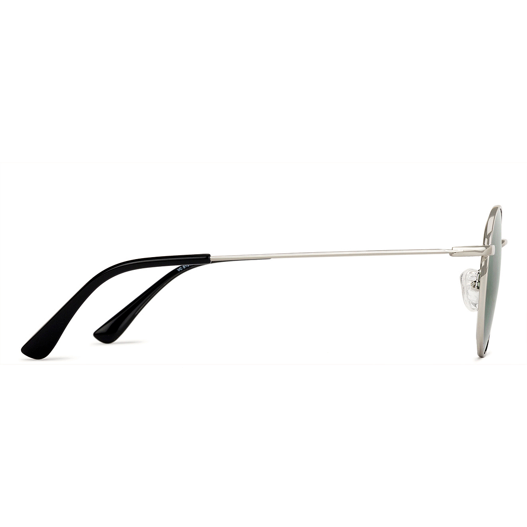 Vincent Chase Online Silver Full Rim Round right side