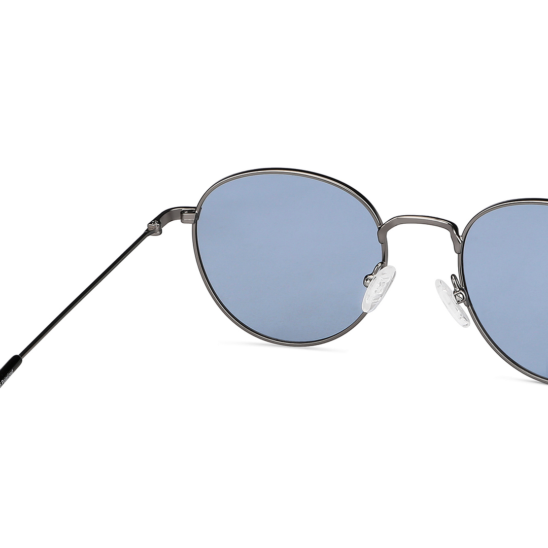 Vincent Chase Online Gunmetal Full Rim Round right side