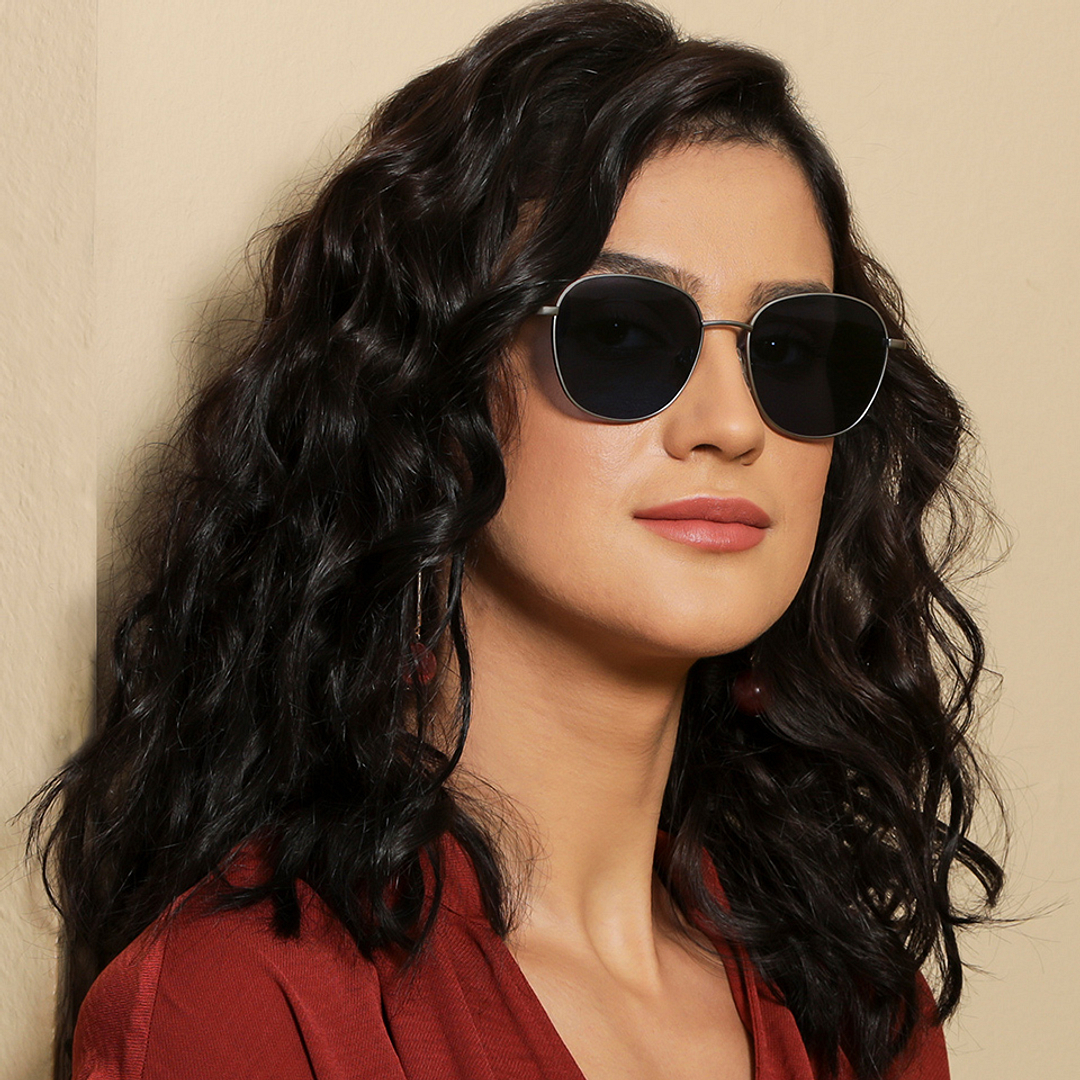 Vincent Chase Online Gunmetal Full Rim Round right side