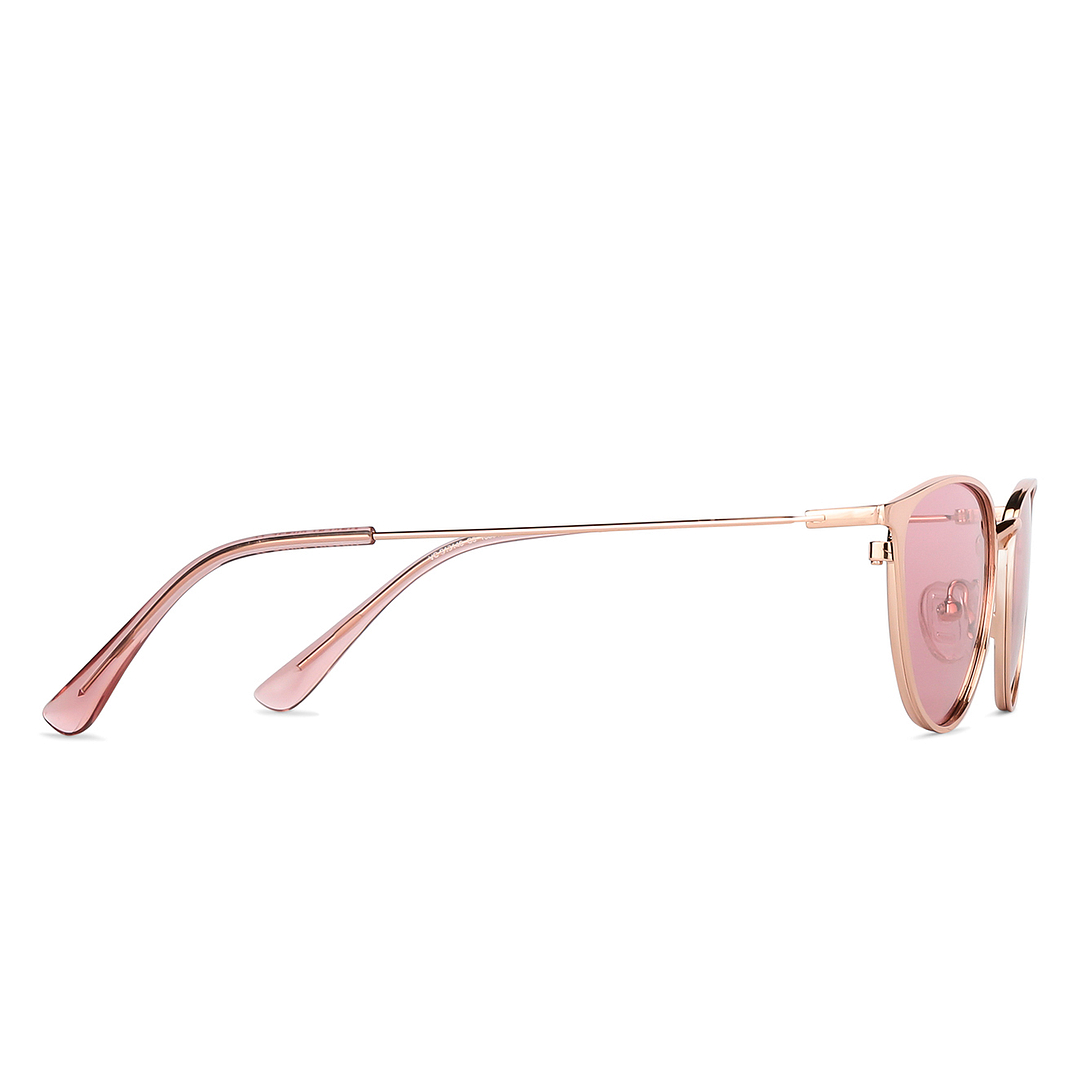 Vincent Chase Online Gold Full Rim Cat Eye left side