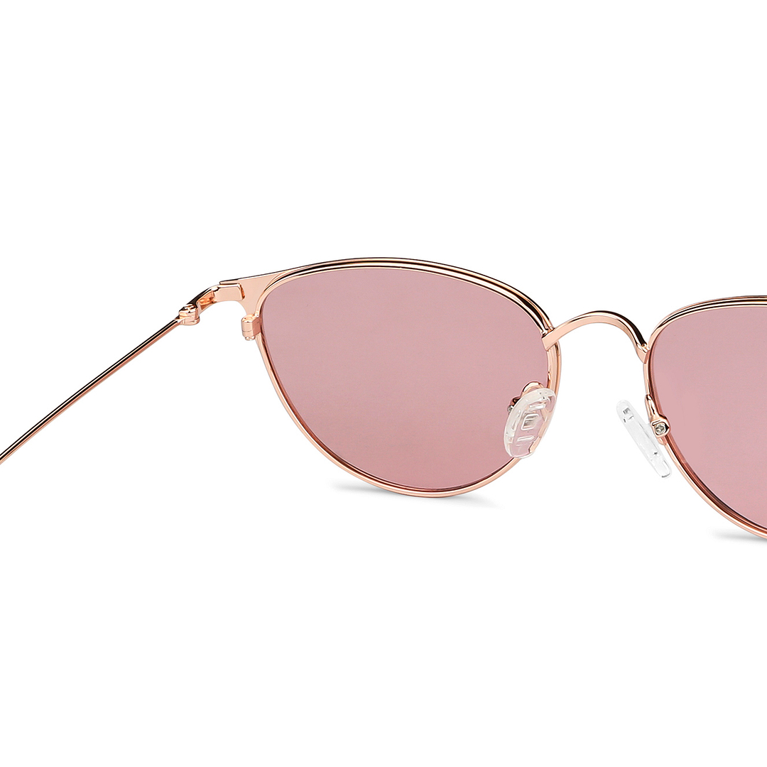 Vincent Chase Online Gold Full Rim Cat Eye right side
