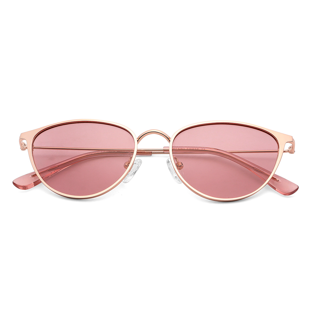Vincent Chase Online Gold Full Rim Cat Eye left side
