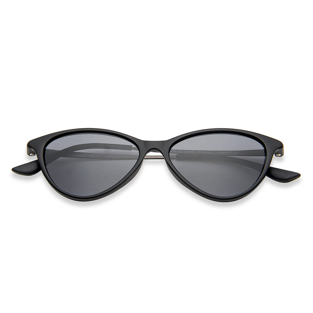 Vincent Chase Online Black Full Rim Cat Eye left side