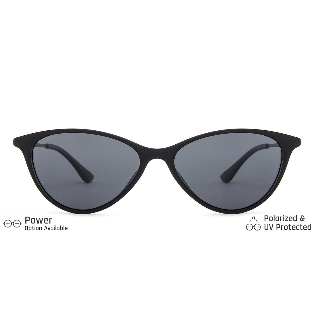 Vincent Chase Online Black Full Rim Cat Eye left side