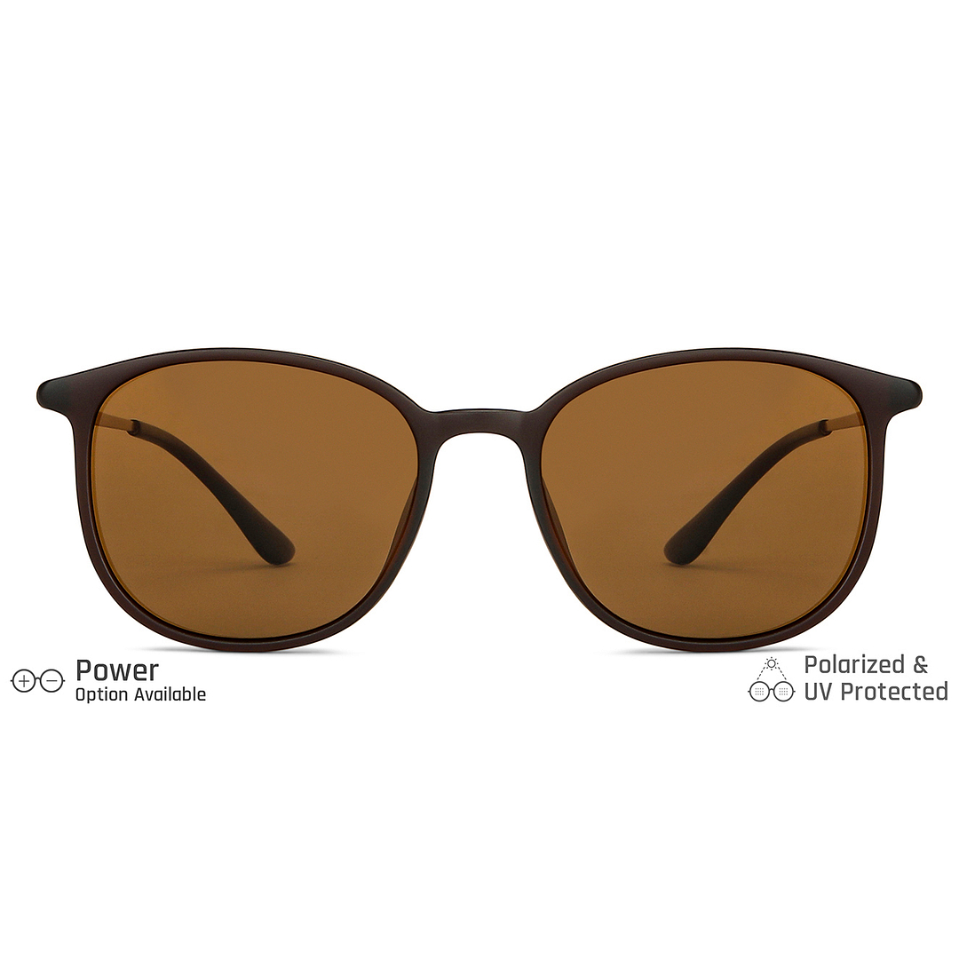 Vincent Chase Online Brown Full Rim Rectangle left side