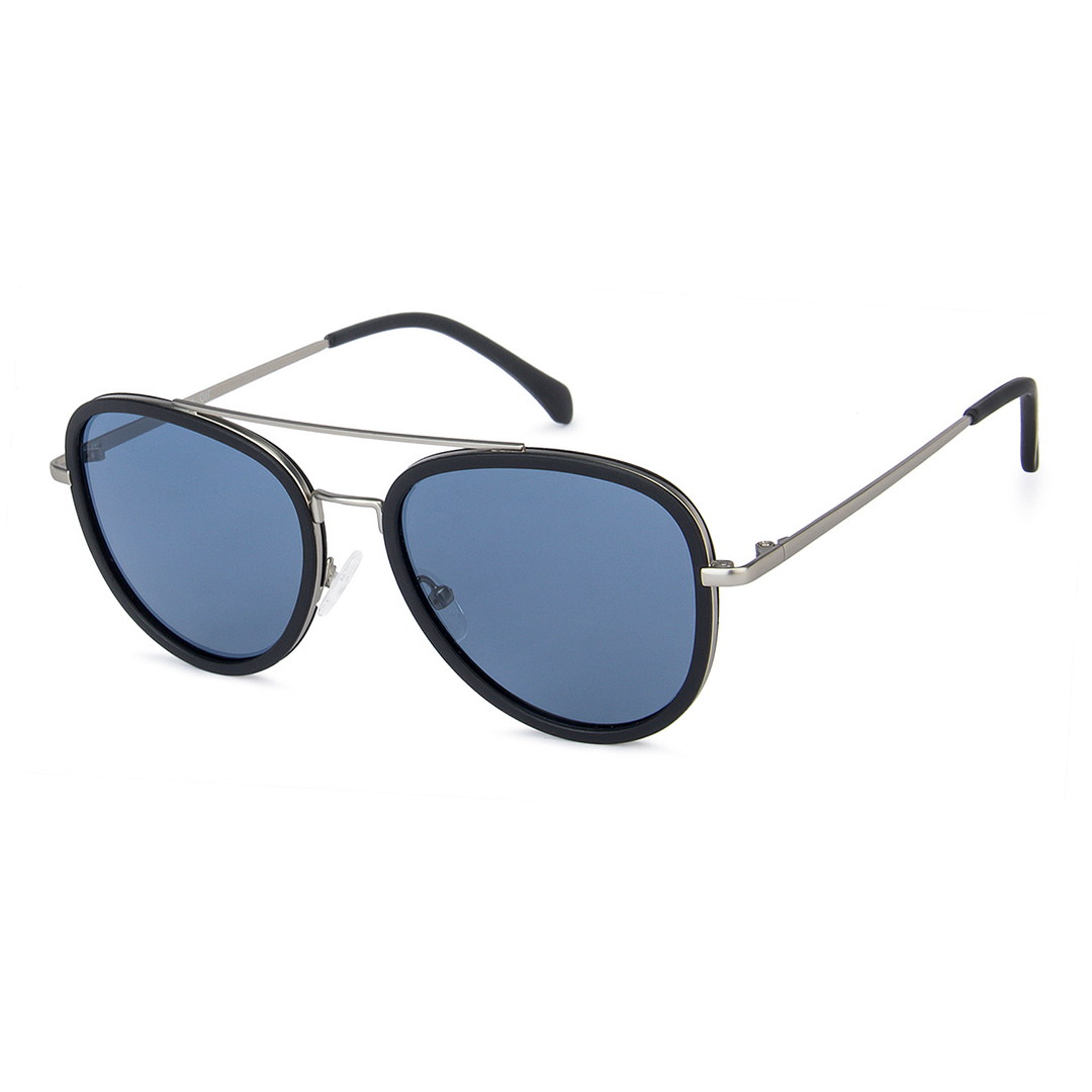 Vincent Chase Online Black Full Rim Aviator left side