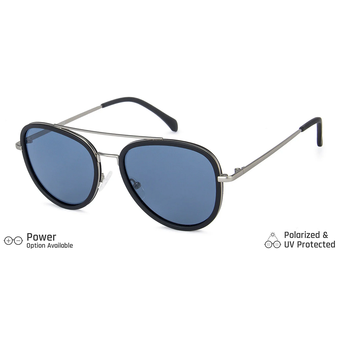 Vincent Chase Online Black Full Rim Aviator right side