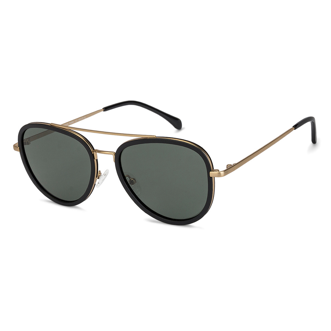 Vincent Chase Online Gold Full Rim Aviator left side
