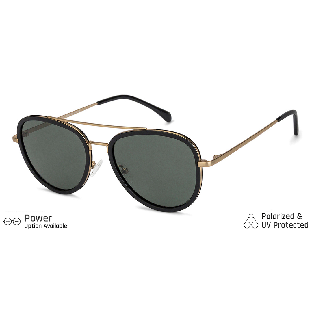 Vincent Chase Online Gold Full Rim Aviator right side