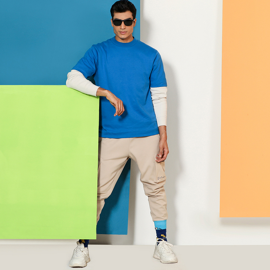 Vincent Chase Polarized Black Full Rim Square left side