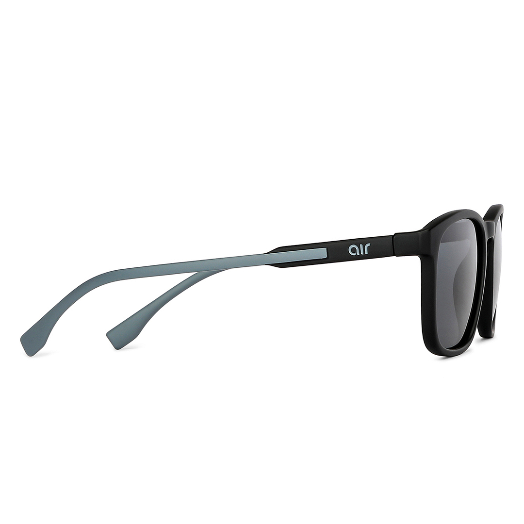 Vincent Chase Polarized Black Full Rim Square left side