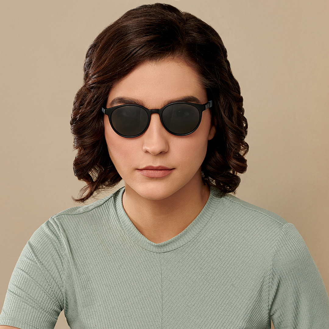 Vincent Chase Online Black Full Rim Round right side