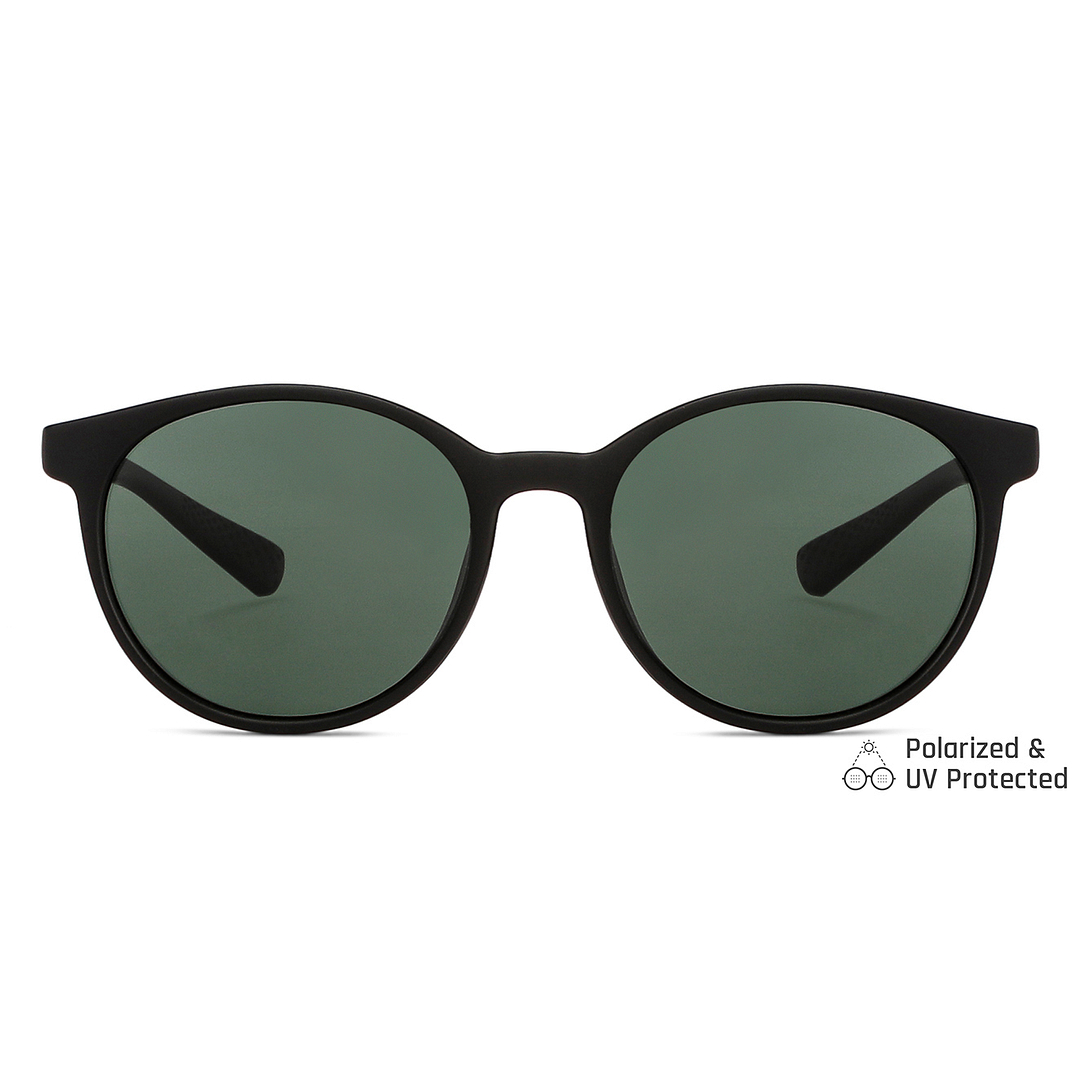 Vincent Chase Online Black Full Rim Round left side