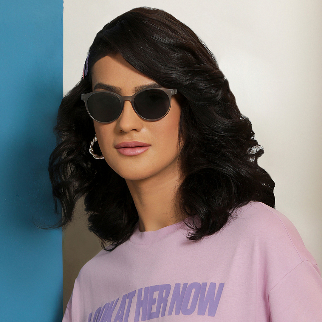 Vincent Chase Online Grey Full Rim Round right side