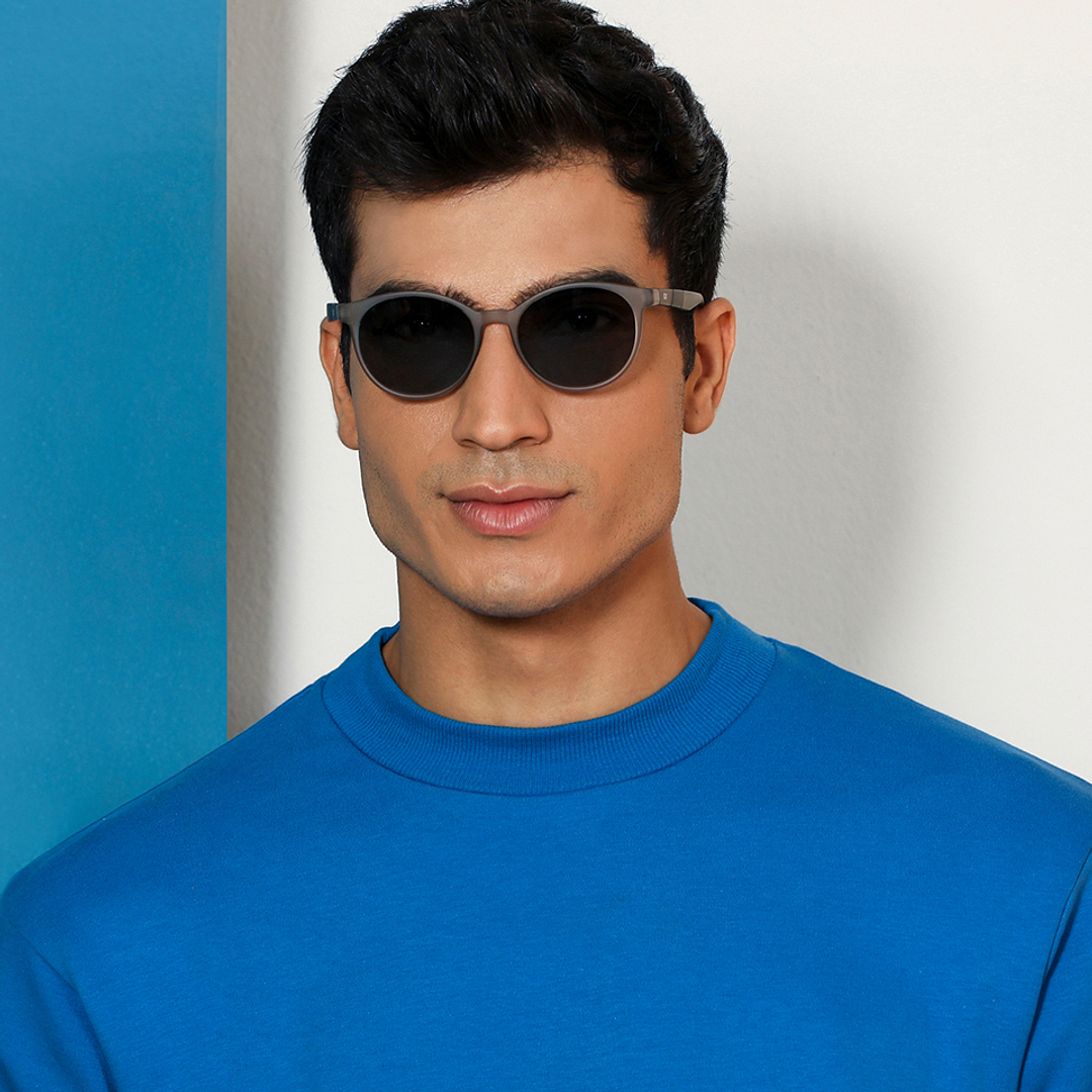 Vincent Chase Online Grey Full Rim Round right side