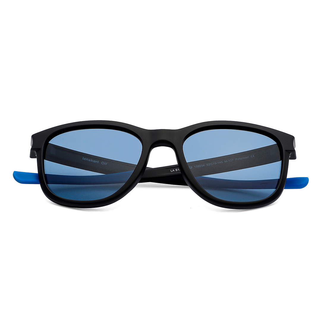 Vincent Chase Polarized Black Full Rim Square right side