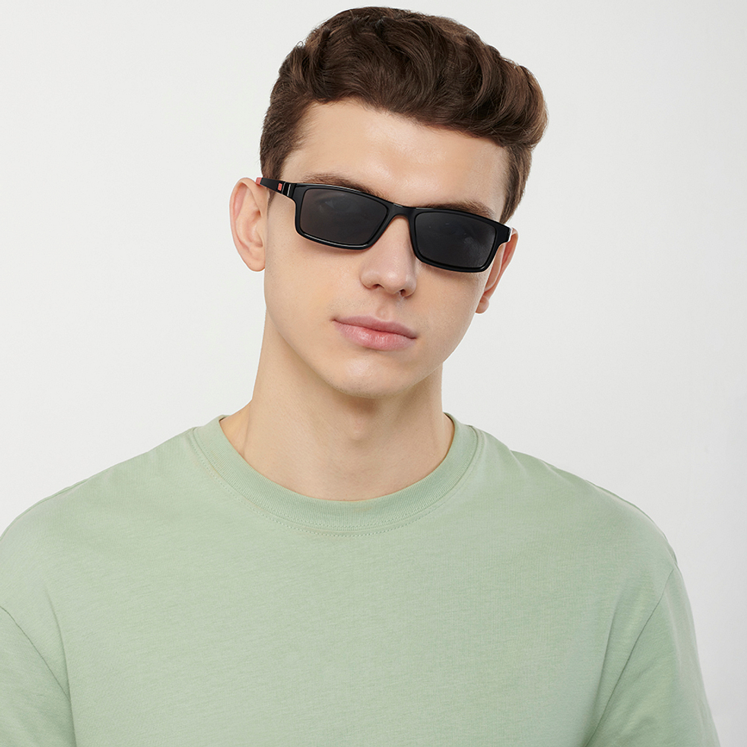 Vincent Chase Online Black Full Rim Rectangle left side