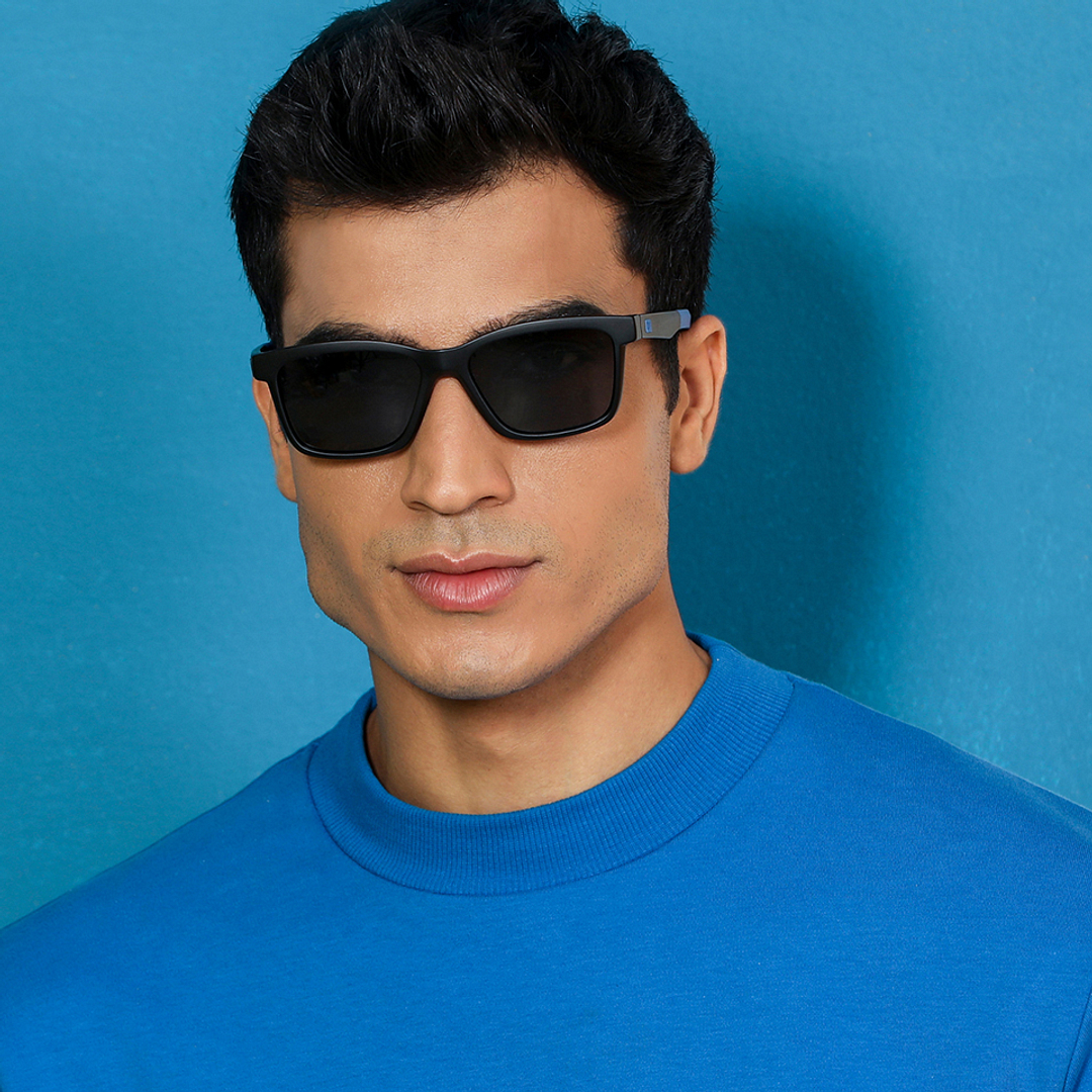 Vincent Chase Online Black Full Rim Rectangle left side