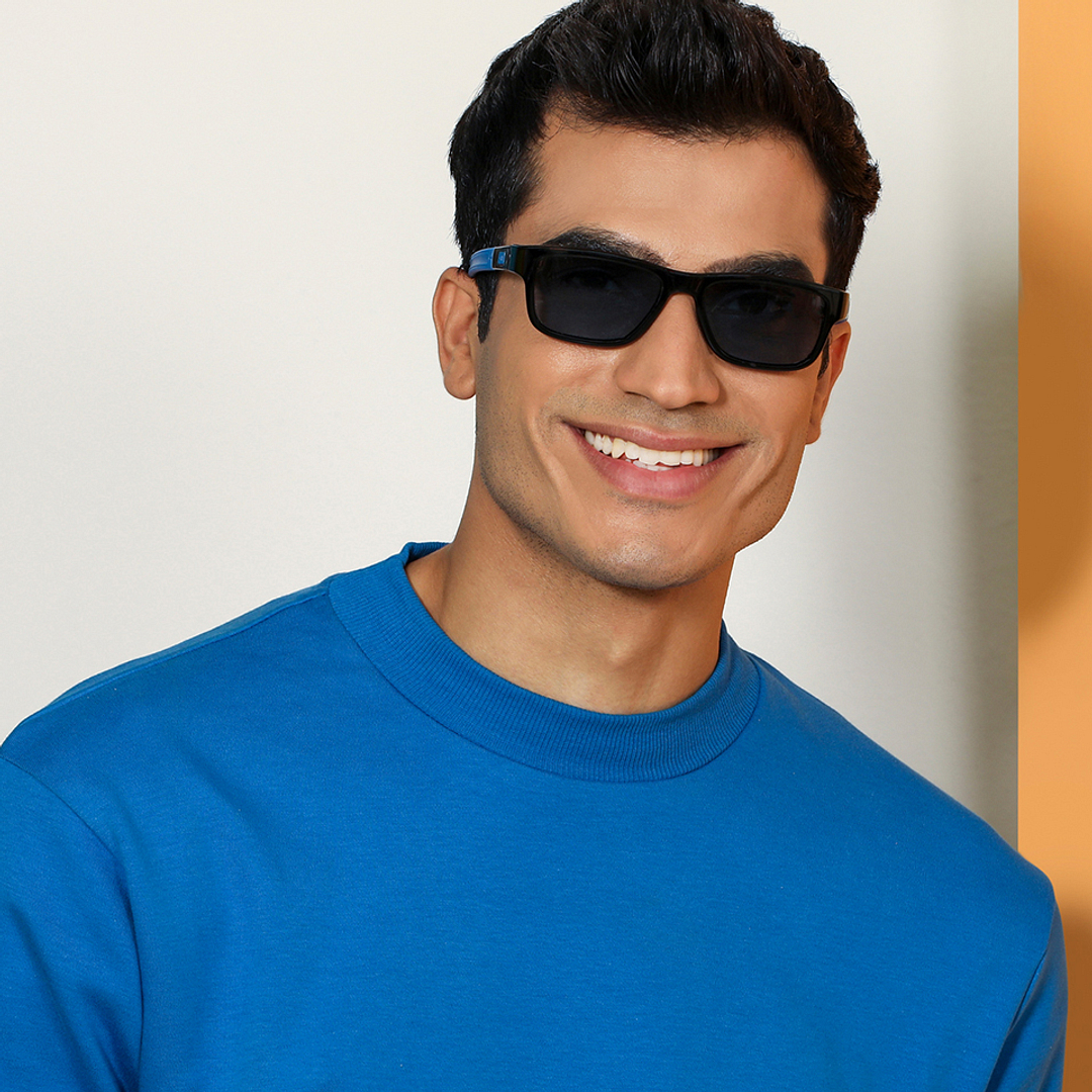 Vincent Chase Online Black Full Rim Rectangle right side
