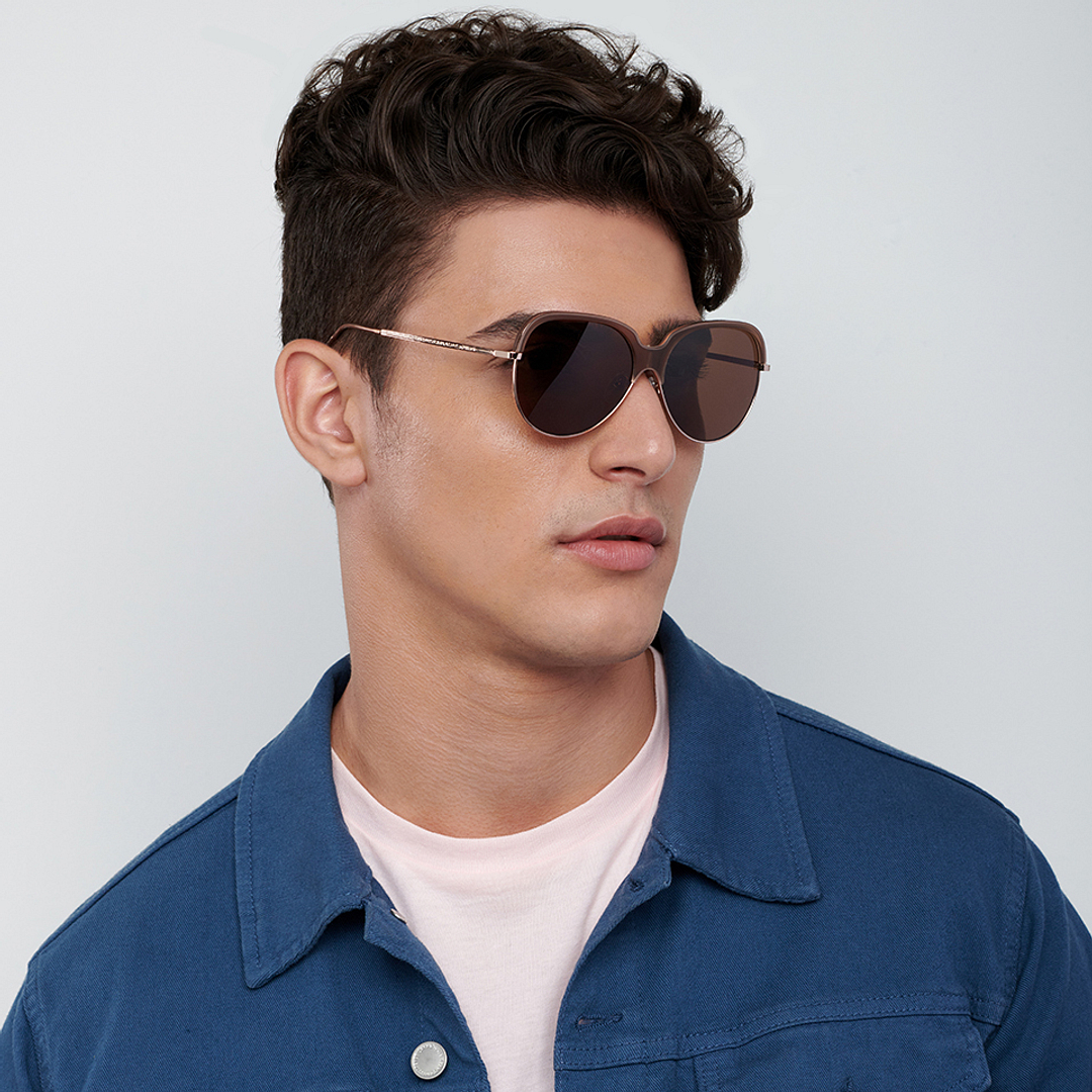 Vincent Chase Online Gold Full Rim Round right side