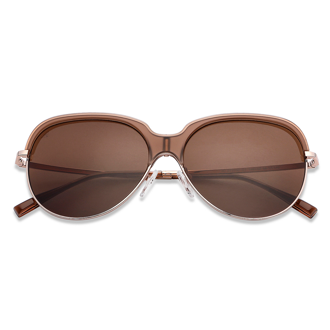 Vincent Chase Online Gold Full Rim Round left side