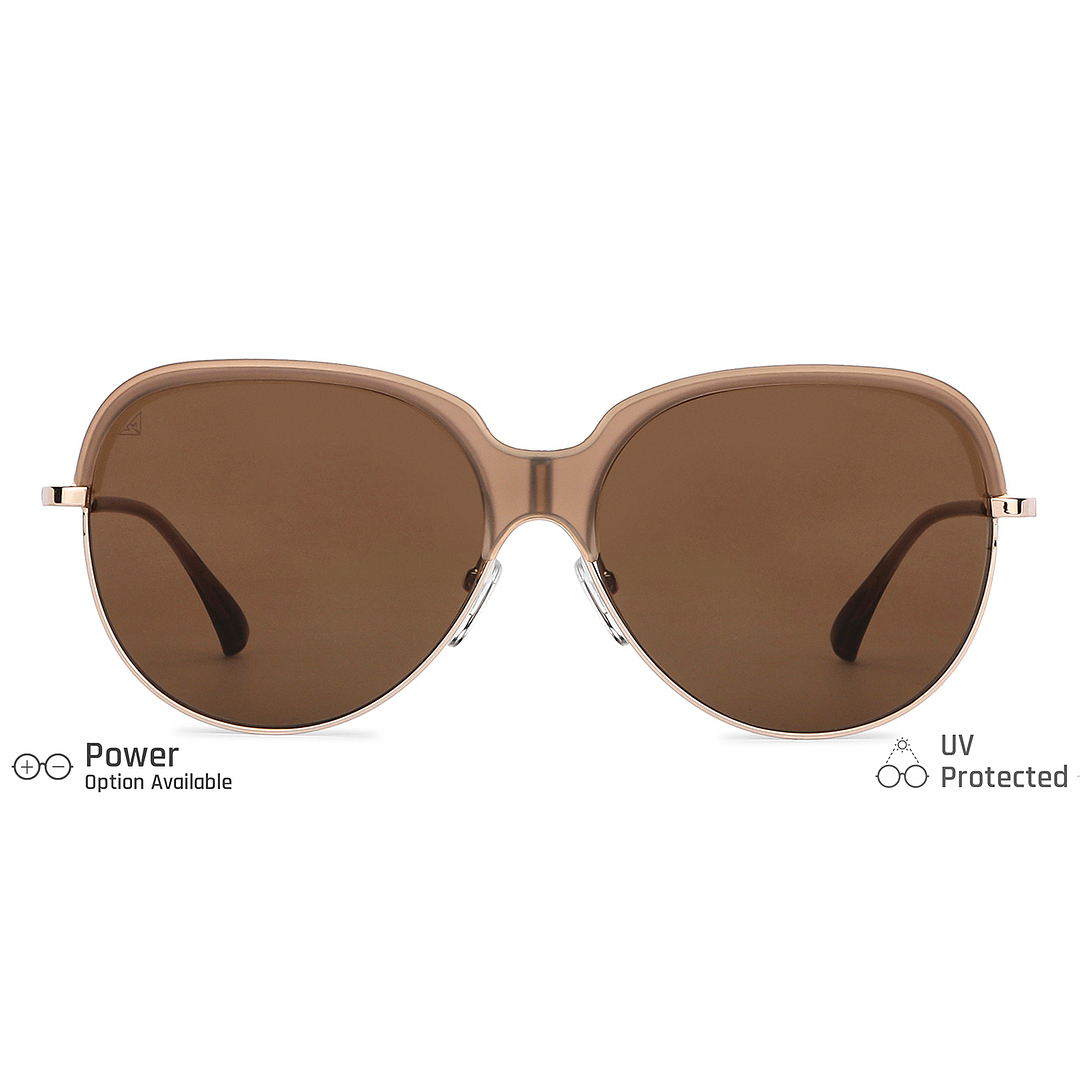 Vincent Chase Online Gold Full Rim Round left side