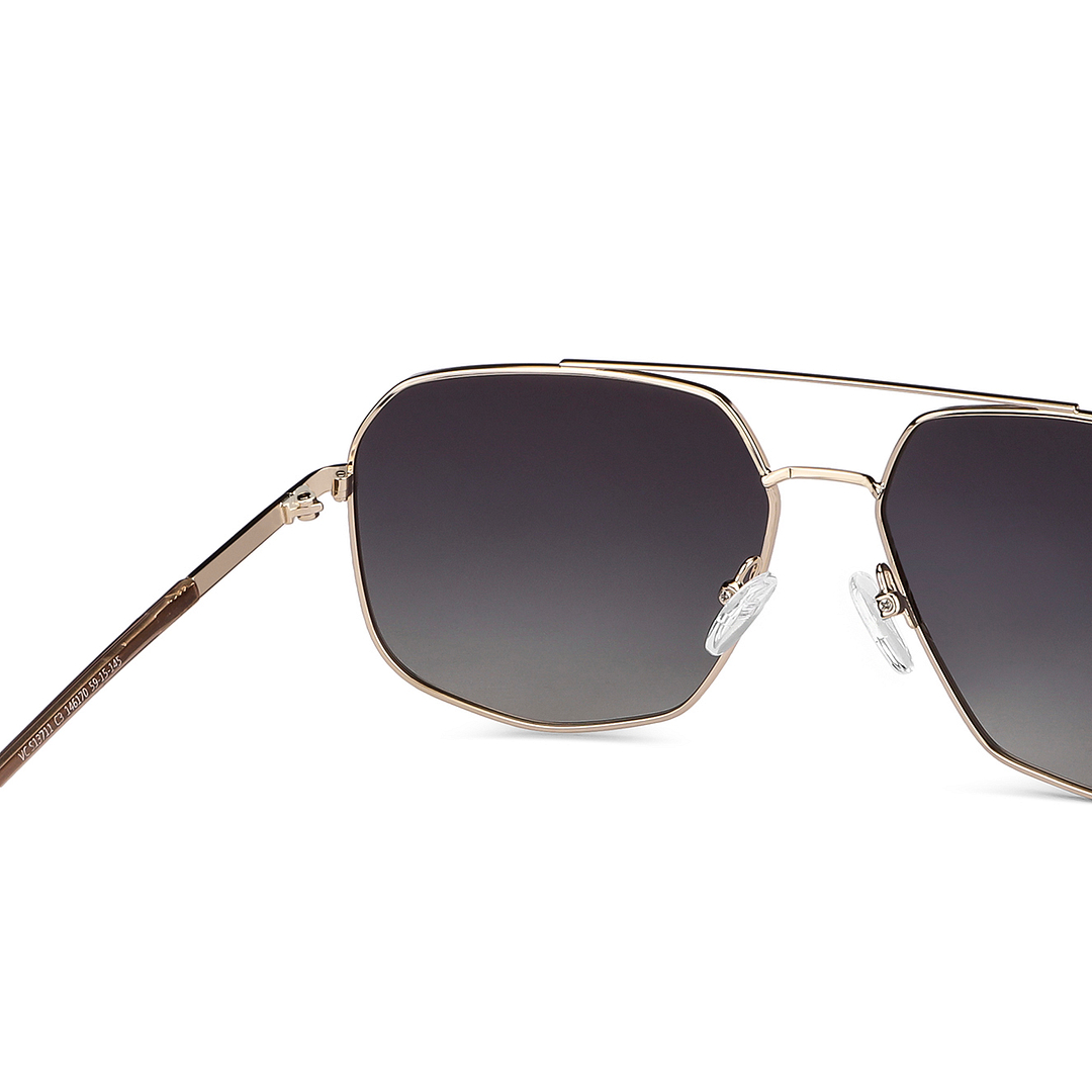 Vincent Chase Online Gold Full Rim Aviator right side