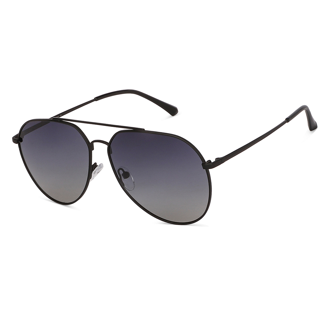 Vincent Chase Online Black Full Rim Aviator right side