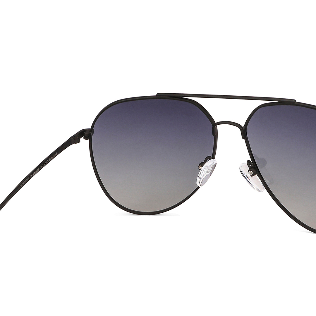 Vincent Chase Online Black Full Rim Aviator right side