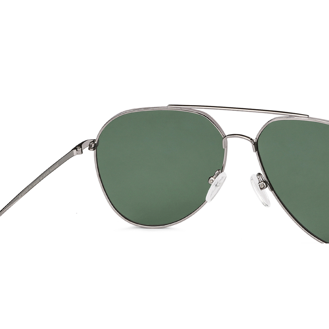 Vincent Chase Online Gunmetal Full Rim Aviator right side